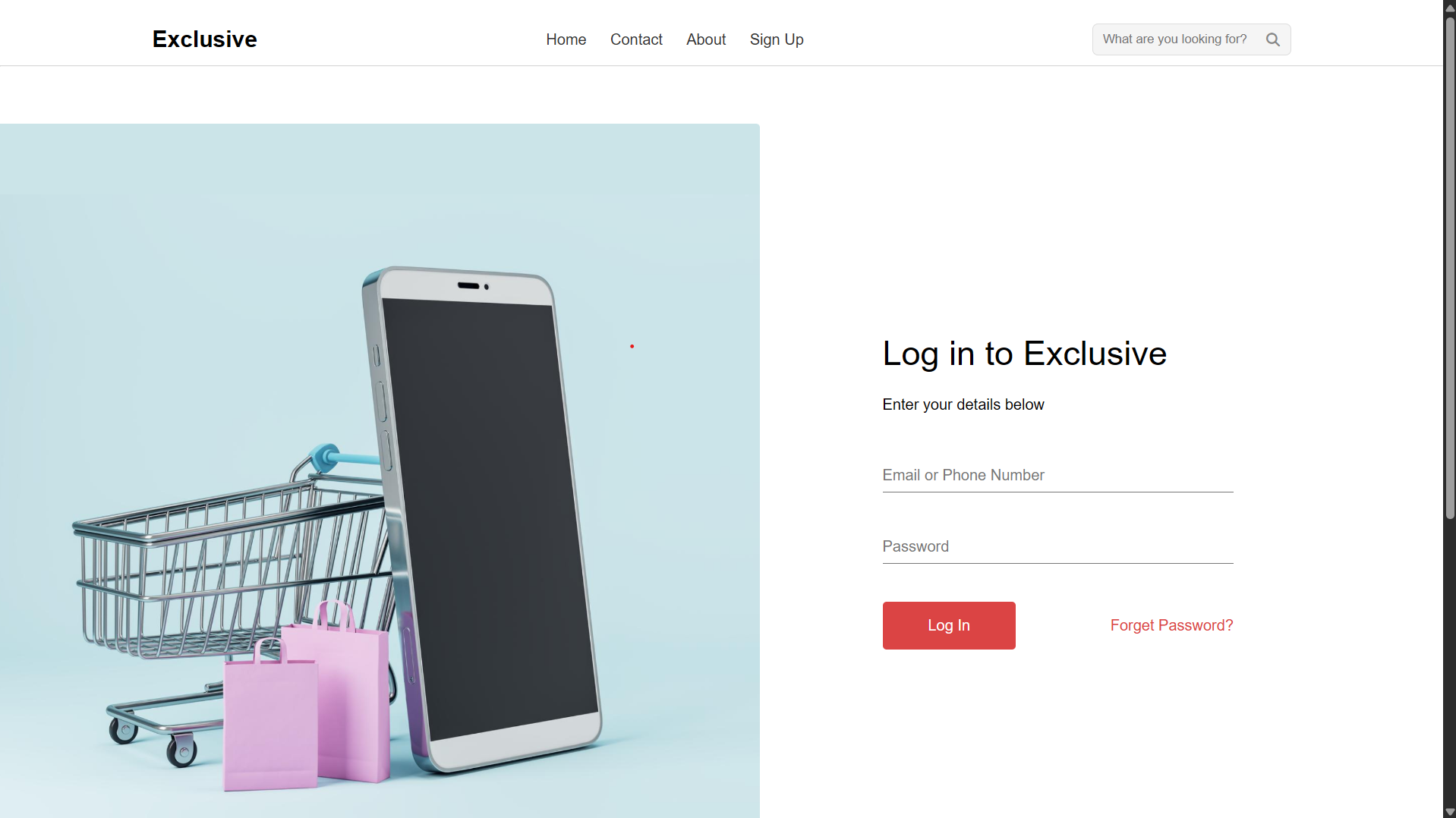 E-commerce Dashboard Screenshot